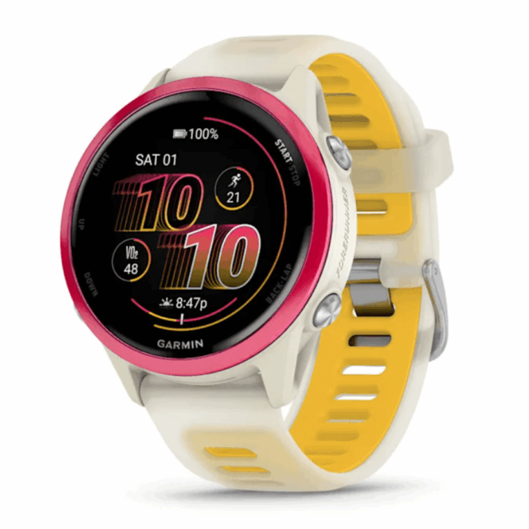 Forerunner 570 Marfim translúcida amarela 42mm