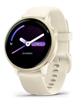 Garmin Vívoactive 6 Monitor Cardíaco De Pulso Com Gps Bege